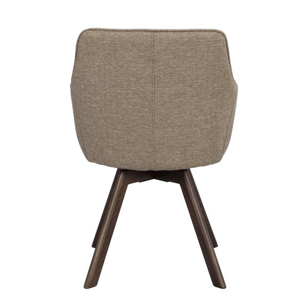 Béžové čalúnené jedálenské kreslá v súprave 2 ks Alison – Rowico-image-4