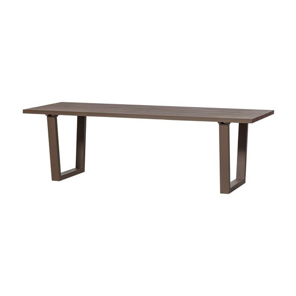 Kovový záhradný jedálenský stôl 87x240 cm Bear – WOOOD-image-2