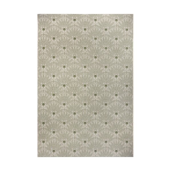 Zeleno-béžový vonkajší koberec Ragami Amsterdam, 160 x 230 cm