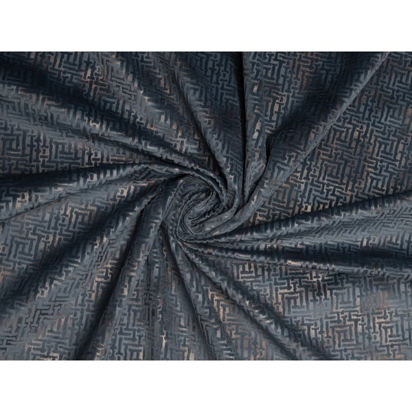 Antracitovosivý záves 140x260 cm Terra – Mendola Fabrics