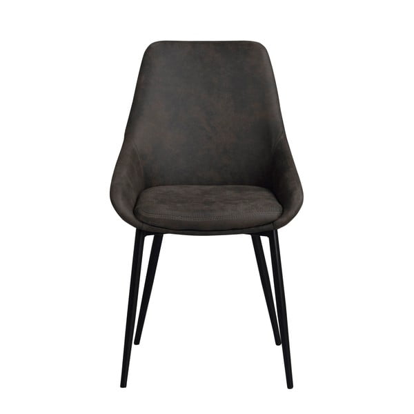 Tmavosivé jedálenské stoličky v súprave 2 ks Sierra – Rowico-image-2