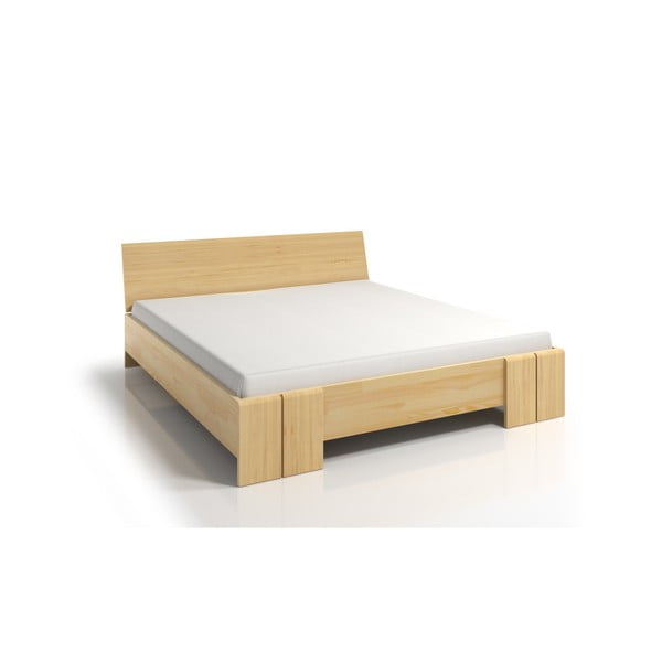 Dvojlôžková posteľ z borovicového dreva SKANDICA Vestre Maxi, 200 × 200 cm-image-2