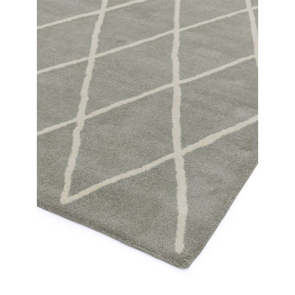 Sivý ručne tkaný vlnený koberec 200x290 cm Albany – Asiatic Carpets-image-3