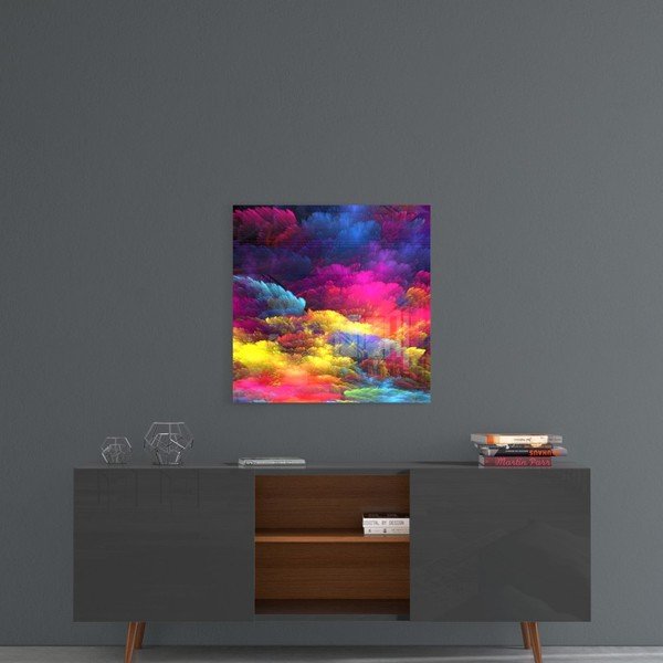 Sklenený obraz Insigne Color Burst, 40 x 40 cm-image-1