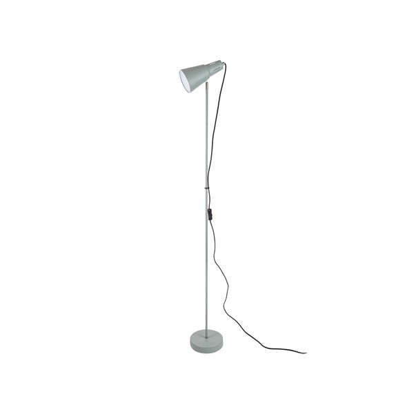 Sivozelená stojacia lampa Leitmotiv Mini Cone, výška 147,5 cm