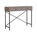 Sivobéžový konzolový stolík 35x110 cm Titan – Marckeric