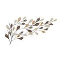 Bielo-hnedá nástenná dekorácia Mauro Ferretti Ramo, šírka 115,5 cm