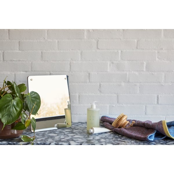 Modro-fialový bavlnený uterák Hübsch Dora, 50 x 100 cm-image-2