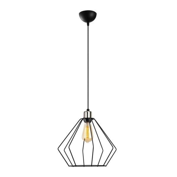 Čierne kovové závesné svietidlo Opviq lights Aristea-image-2