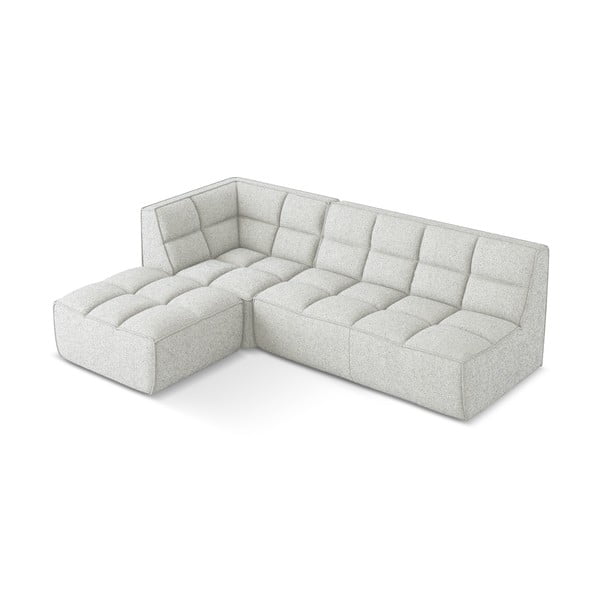 Krémovobiela modulárna rohová pohovka (variabilná) Kalai – Makamii-image-3