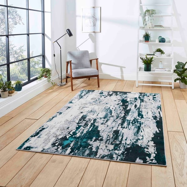 Sivo-zelený koberec Think Rugs Apollo, 120 x 170 cm-image-1