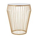 Okrúhly odkladací stolík so sklenenou doskou ø 45 cm Avantis – Premier Housewares