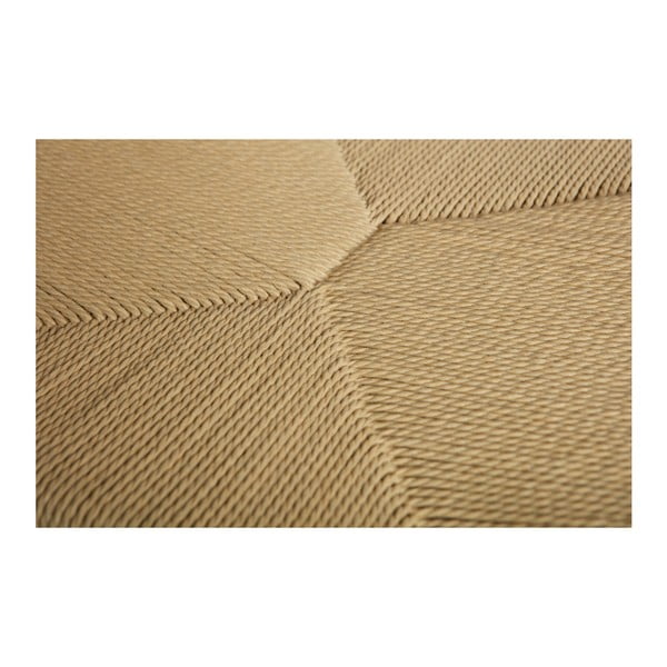 Prírodná jedálenská stolička z gumovníkového dreva s ratanovým sedadlom BePureHome Jointly-image-3