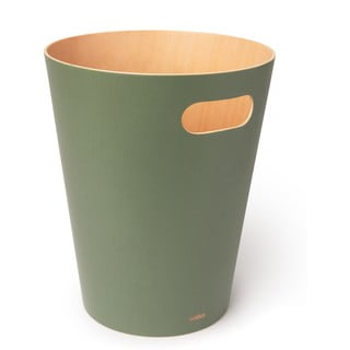 Zelený odpadkový kôš Umbra Woodrow, 7,5 l