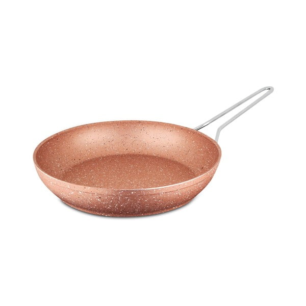 Ružová hliníková panvica Güral Porselen Classic, ø 26 cm