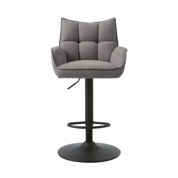 Sivé barové stoličky s nastaviteľnou výškou v súprave 2 ks Marilla – Unique Furniture-image-4