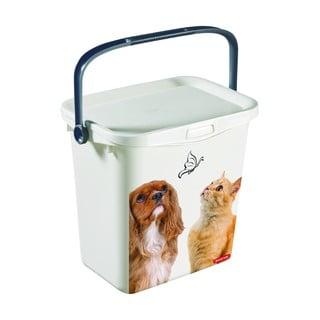 Biely viacúčelový box s vekom Curver, 6 l