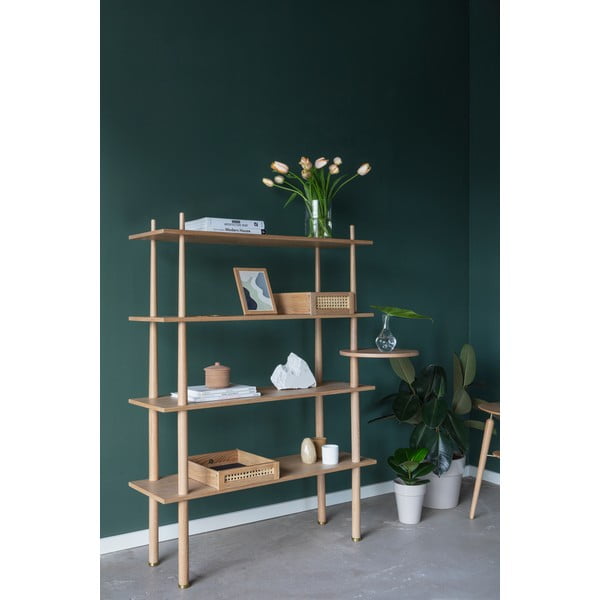 Modulárny policový systém v dekore duba v prírodnej farbe 110x148 cm Stories – UMAGE-image-4