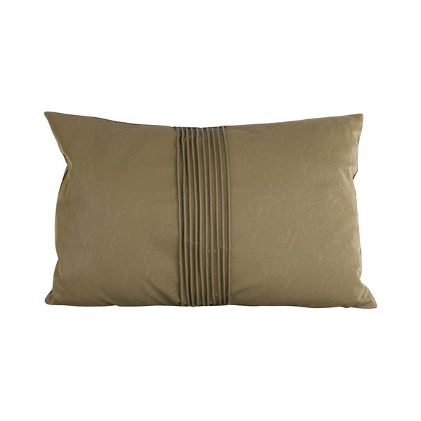 Zelený vankúš PT Living Leather Look, 50 x 30 cm