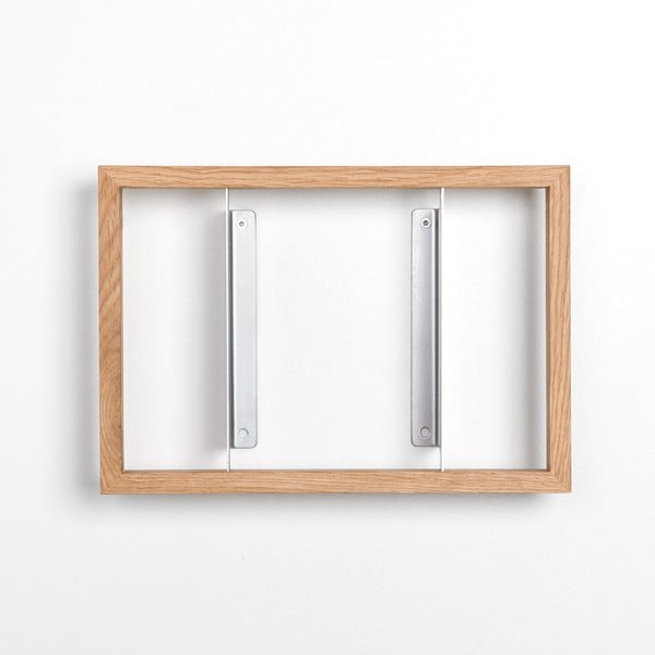 Polica na knihy z dubového dreva das kleine b b1, výška 22 cm-image-2