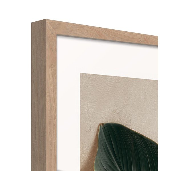 Tlačený obraz s rámom 50x70 cm Strelizia Leaf – Styler-image-4