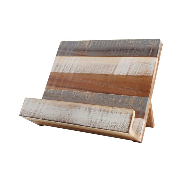 Farebný drevený stojan na kuchárske knihy T&G Woodware Drift