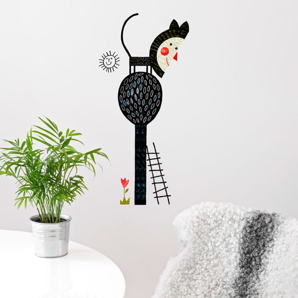 Samolepka Cat Tree, 58x65 cm-image-1