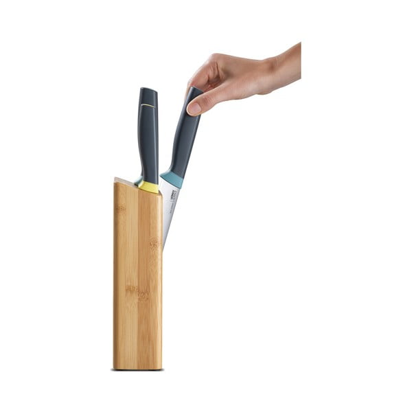 Súprava nožov v bambusovom stojane Josoph Josoph Elevate-image-3