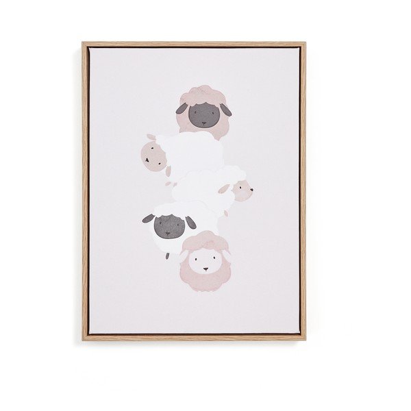 Detský obrázok 30x40 cm Milu – Kave Home