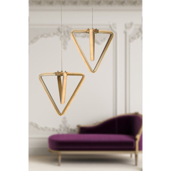 Kovové LED závesné svietidlo v bronzovej farbe ø 20 cm Baris – Squid Lighting-image-1