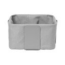 Svetlosivý textilný Košík na chlieb Blomus Bread, 20 x 20 cm