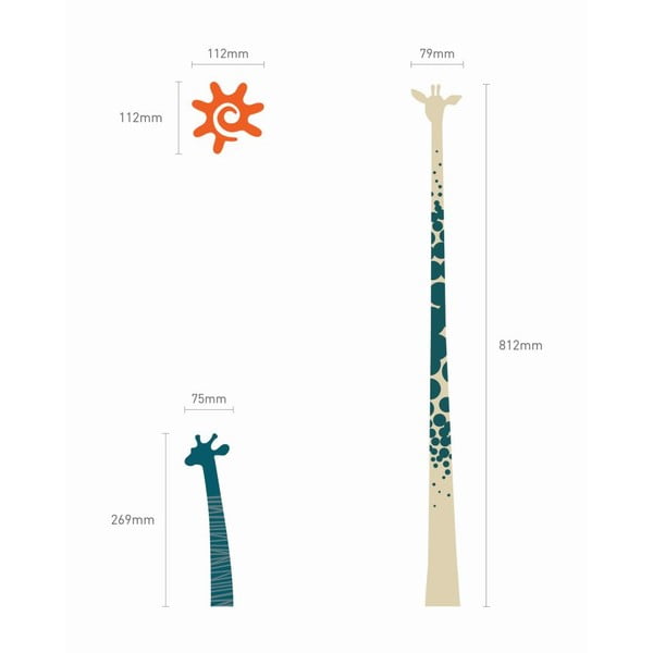 Samolepka Giraffe Queen of the Savane-image-2