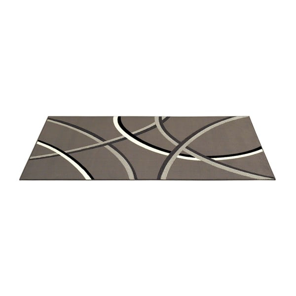 Sivý koberec Hamla Lines, 200x290 cm