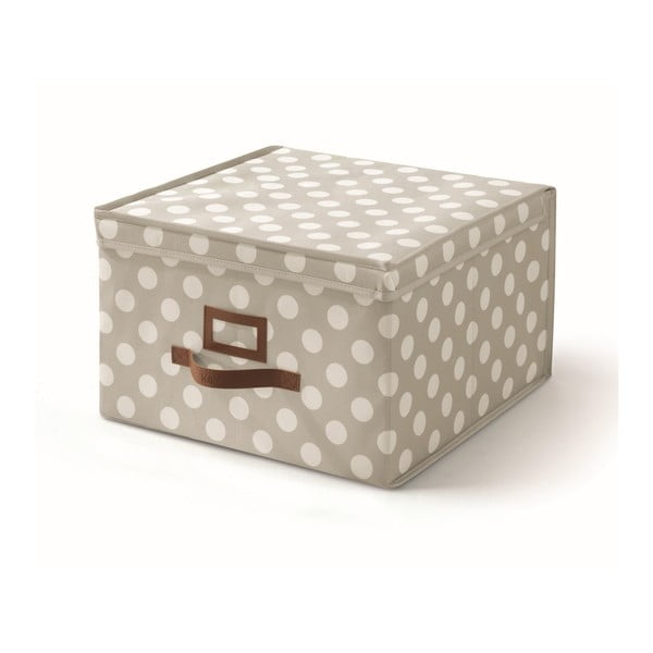 Béžový úložný box s vekom Cosatto Jolie, 40 × 40 cm