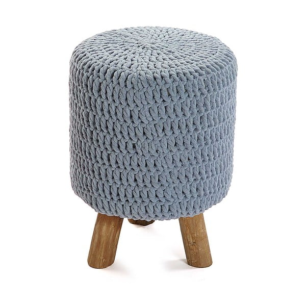 Modrá stolička Versa Knit