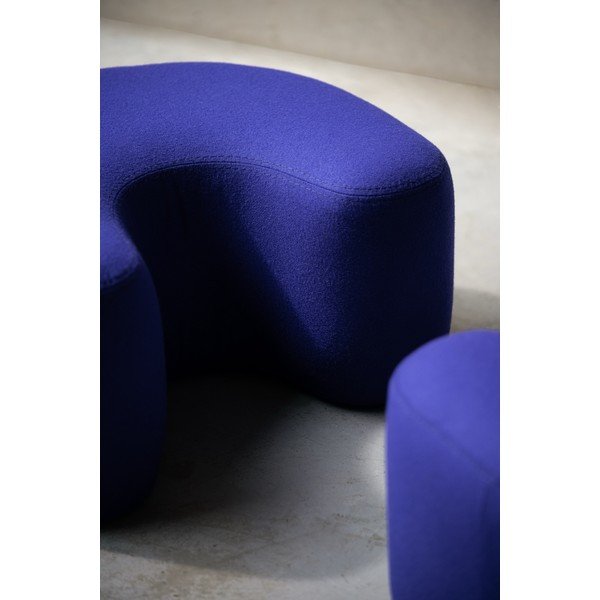 Modrý vlnený taburet Ü – noo.ma-image-4