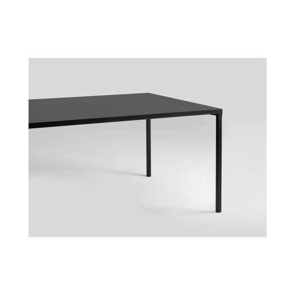 Čierny kovový jedálenský stôl Custom Form Obroos, 160 x 80 cm-image-2