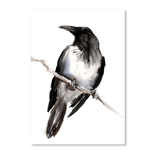 Autorský plagát Hooded Crow od Surena Nersisyana, 42 x 30 cm