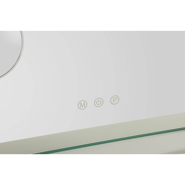 Nástenné zrkadlo s osvetlením/s poličkou 55x43 cm Hollywood – Mauro Ferretti-image-4