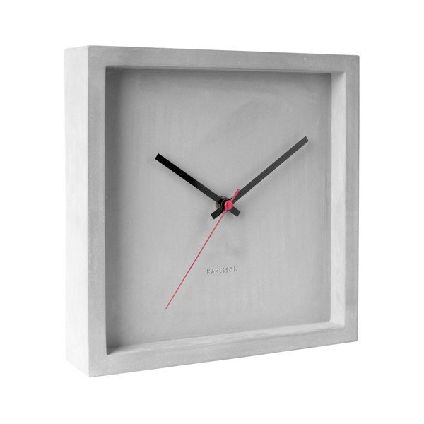 Betonové nástenné hodiny Karlsson Franky, šírka 25 cm-image-1