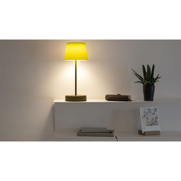 Zelená LED stmievateľná stolová lampa (výška 33,5 cm) Oscar – Remember-image-3