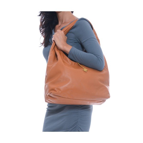Kožená kabelka Tote 2106 Cognac-image-1