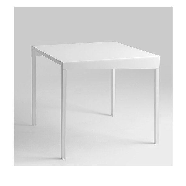 Biely odkladací stolík Custom Form Obroos, 50 × 50 cm-image-1