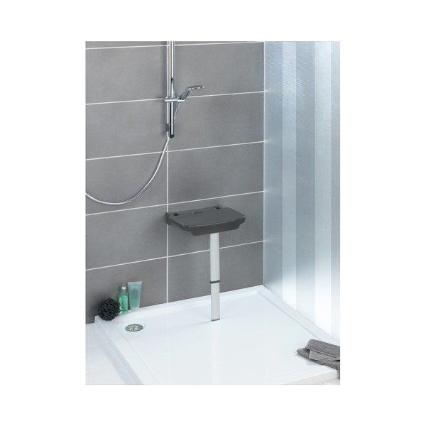 Nástenná skladacia stolička Wenko Shower Secura Premium-image-2