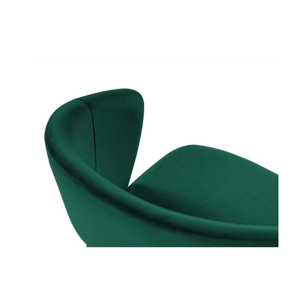 Tmavozelená jedálenská stolička so zamatovým poťahom Windsor & Co Sofas Elpis-image-4