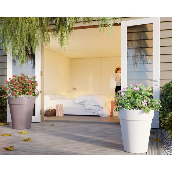 Kvetináč z recyklovaného plastu ø 40 cm Capri – Artevasi-image-1