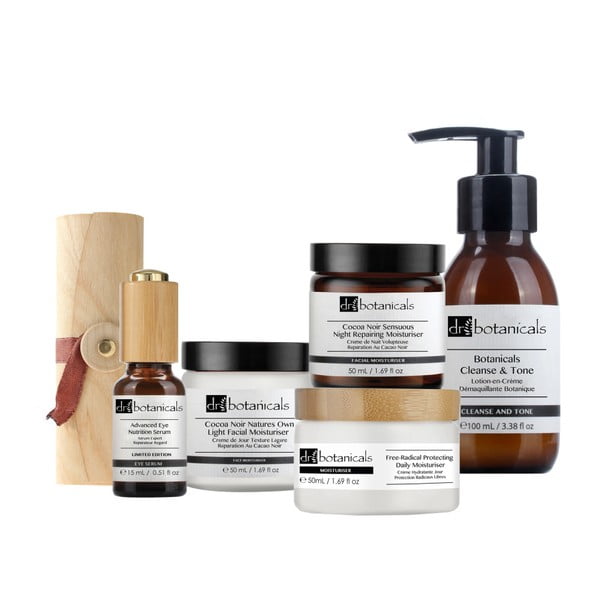 Set ošetrujúcej kozmetiky Dr. Botanicals Wooden Limited II
