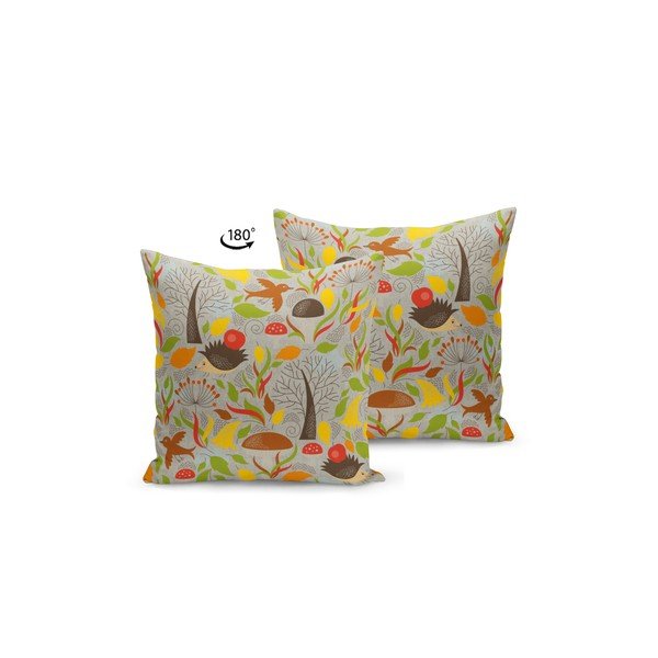 Vankúš s výplňou Kate Louise Forest, 43 x 43 cm-image-1