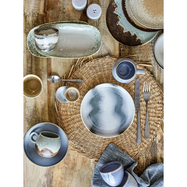 Hnedý/krémovobiely keramický hrnček 280 ml Paula – Bloomingville-image-4