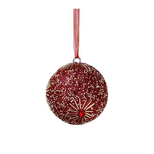 Vianočná závesná ozdoba s perlami Butlers Hang On, ⌀ 8 cm